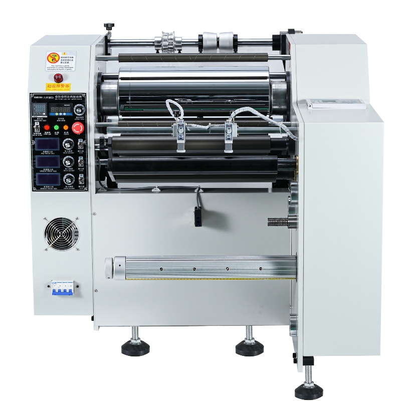 XHM500A-J Roll to Roll Label Heat Laminate Machine (corrigeren)
